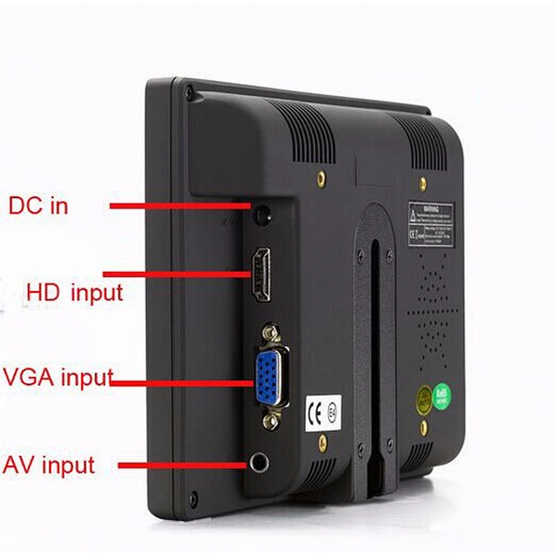 Video Screen Tft Touchscreen 7Inch Hd LCD Small Size Panel  Raspberry Pi Touch Monitor