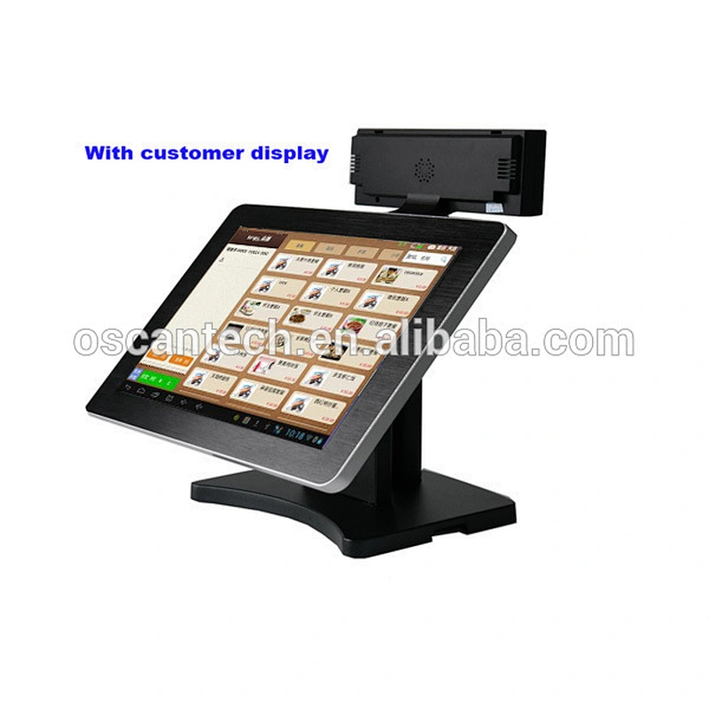 Touch Screen POS Electronic Cash Register For Supermarket
