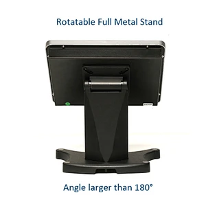 touch pos terminal 12 inch all in one pos system pc case