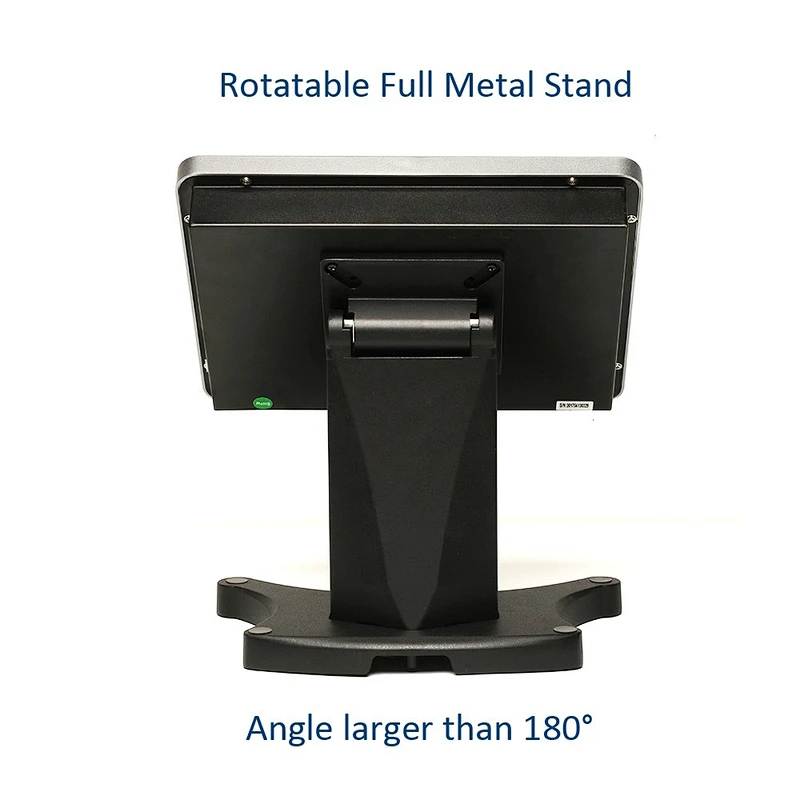 touch pos terminal 12 inch all in one pos system pc case