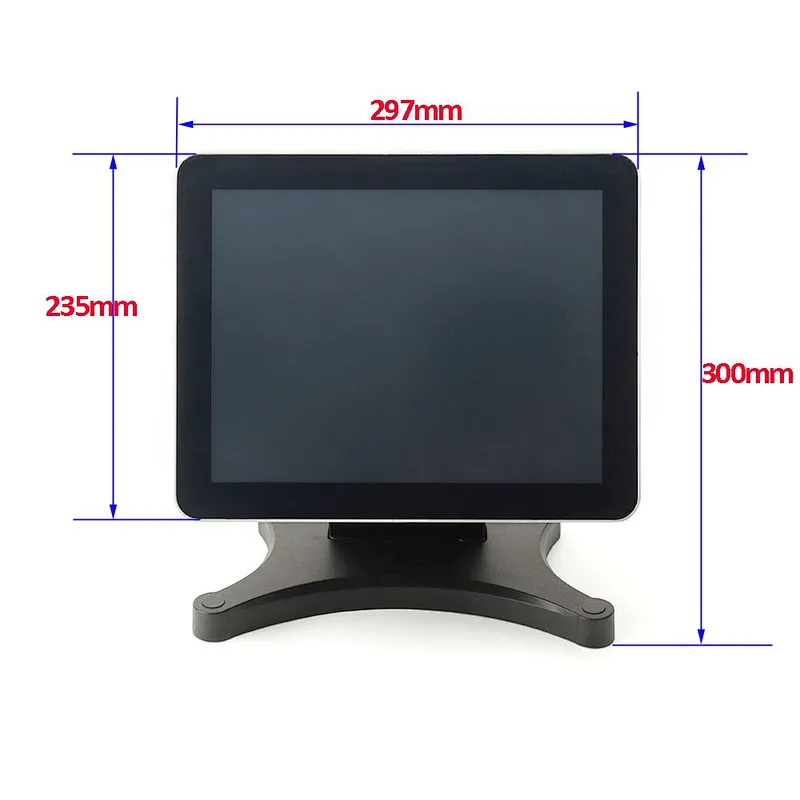 12inch lcd resistive/capacitive  touchscreen industrial terminal,pos terminal