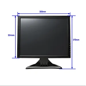 HD touchscreen LCD monitor, wall mounted touchscreen monitor