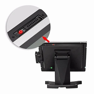 pos cashier machine 15 inch cash payment machine with thermic printer