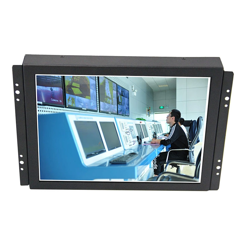 10 inch Lcd Touch Screen Monitor Metal case 1024x768 resolution lcd monitor with VGA/HD/AV/BNC/AV optional