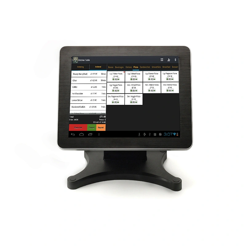 12 inch All in one touch screen POS Customer Display Wall Mounting Tablet Holder