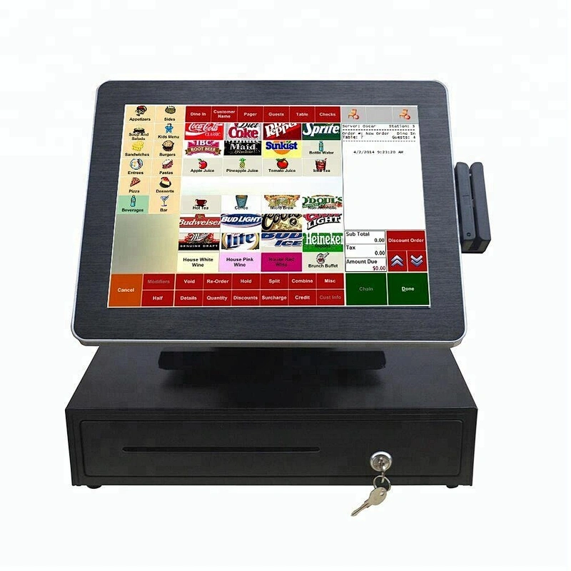 Touch screen 15 inch Lottery Pos system/ machine for sports betting, Lotto