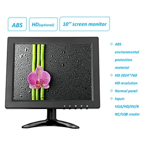 Flat Screen 10 inch Touch Monitor Touch Screen USB Monitor with HD-MI
