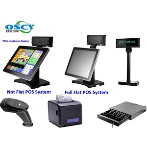 Wifi All Tablet Retail One Parts Win10 Pc Touch Fanless True Flat 15 Inch Pos Terminal point of sale