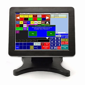 High Quality Industrial 12-inch LCD with VGA input Touchscreen point-of-sale (POS) systems