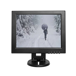 High quality 1024 x 768 12 inch resistive touch screen lcd monitor