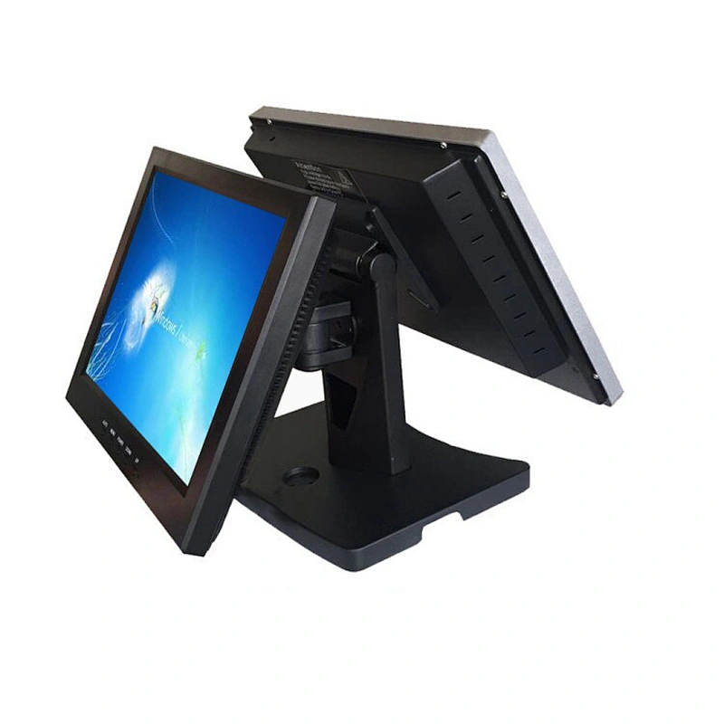 Double-screen 15 inch hard disk pos terminal atm skimmers for sale