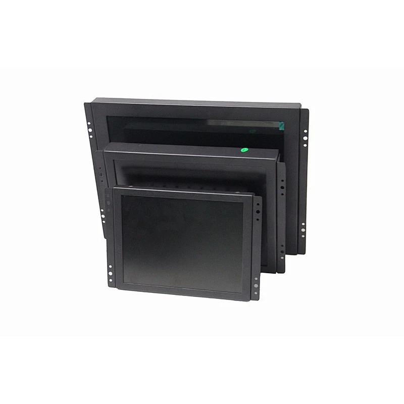 8 Inch 4:3 LCD Open Frame Monitor with HD VGA, AV, DVI and Touch for Medical, POS