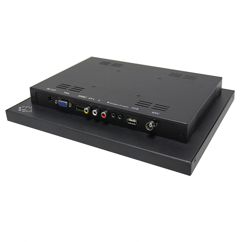 12 Inch open frame widescreen capacitive touch monitor with 1366*768 resolution