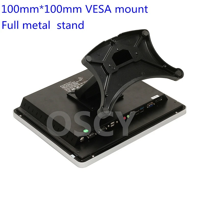 1024*768 metal case panel 15inch small lcd tv monitor