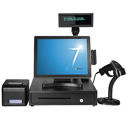 15 inch Pos System all in one / Cash Register equipment for restaurant/ Pos terminal point of sales
