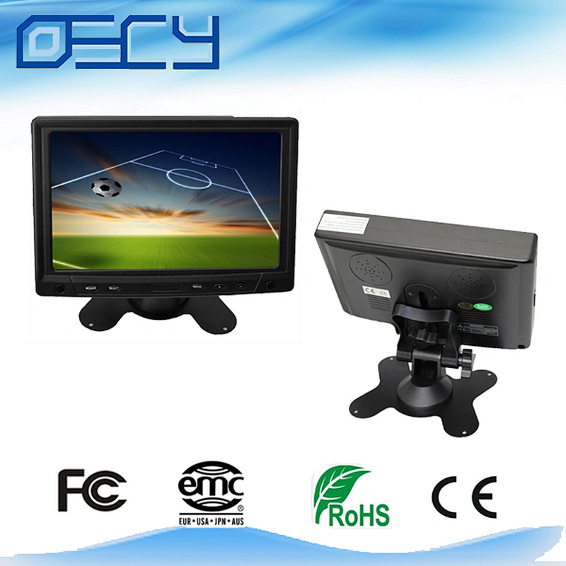 7 inch led monitor touch screen with av input