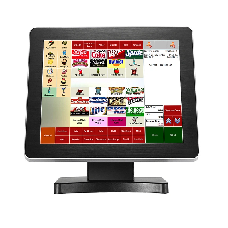 POS hardware bundle Receipt printer barcode scanner cash drawer CC reader