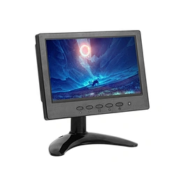 Portable 7 inch car lcd monitor/7 inch touch screen monitor with usb,hd,vga input