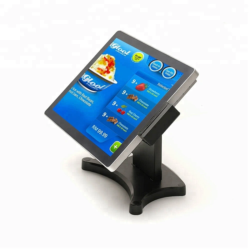 New Design Pos Machine Credit Card Micro Touch Screen Cash Register For Sale