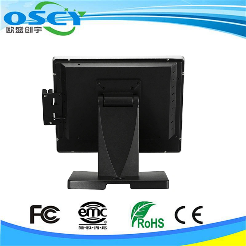 15inch touch screen pc in-wall pos system windows 7