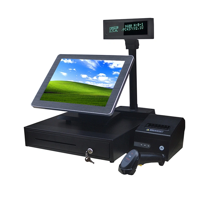 oem all in one pc 15 inch billing machine/point of sale terminal