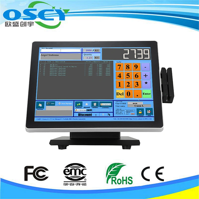 Hot sale 15 inch android pos device PC system for restaurant