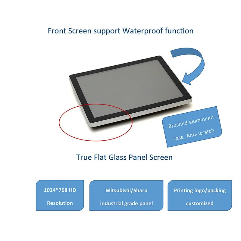 12'' OSCAN new all in one POS touch screen system windows lottery restaurant retail smart for scenic spot