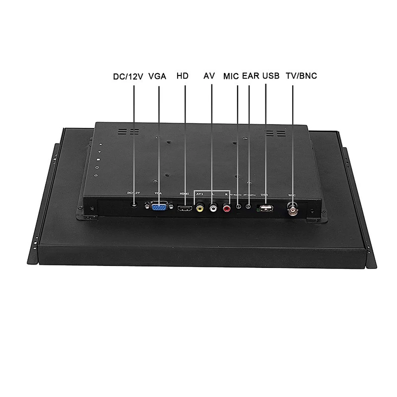 Metal Case 10 points 15 inch Touch monitor POS all in one