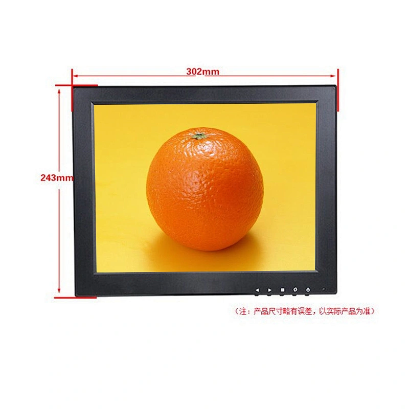cheap price 12 inch touch screen hd monitor with usb