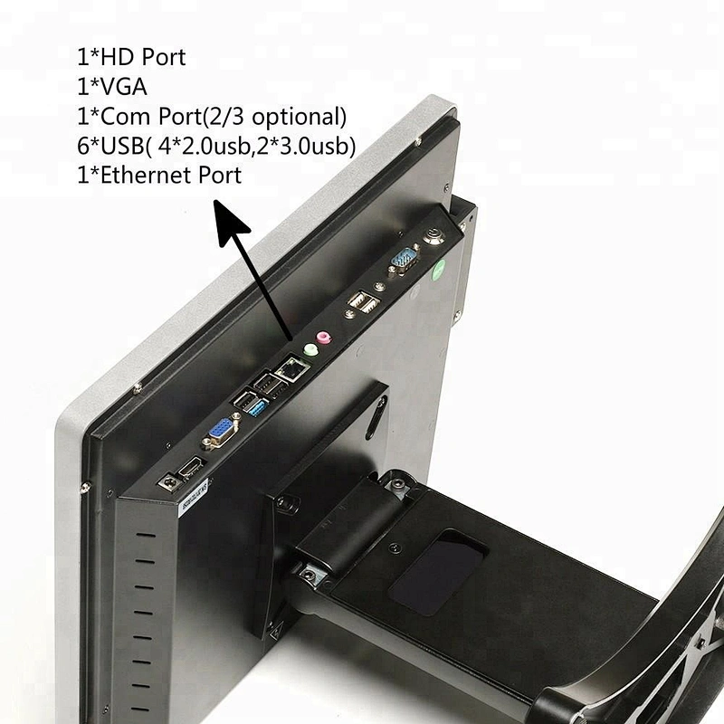 POS computer/pos system cash register with 80mm pos printer for retail