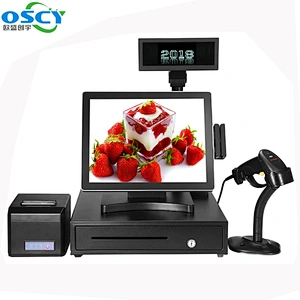 pos systems with scanner for small business and printer