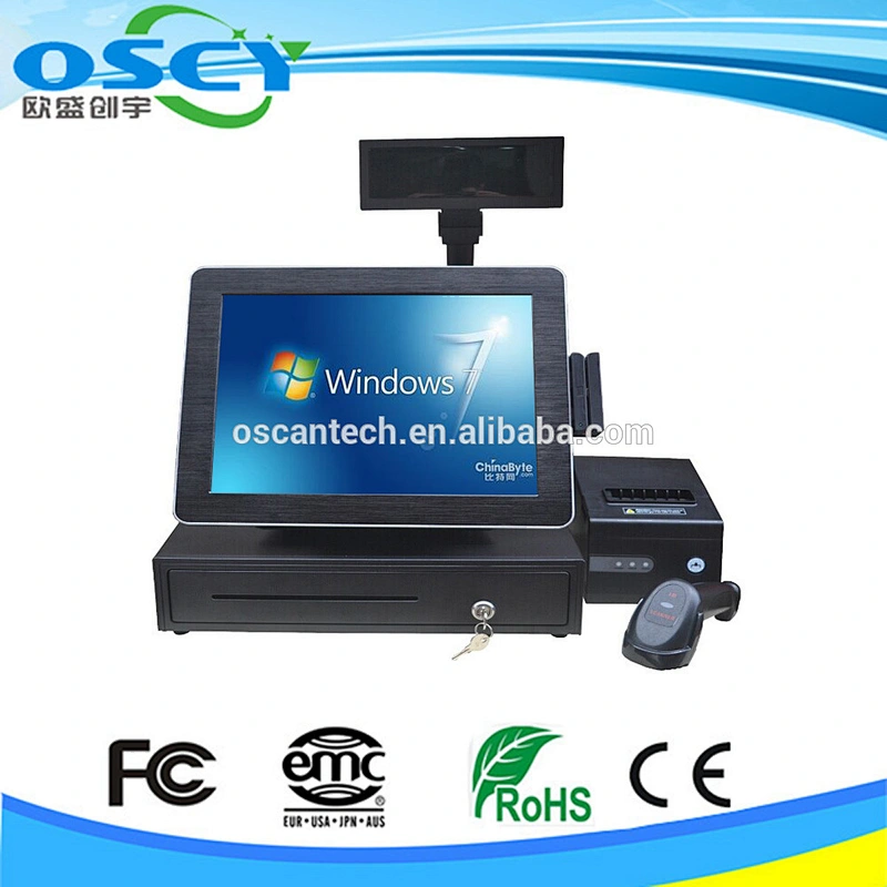 Retail Point of Sale POS System - NEW POS PERIPHERALS REFURBISHED PC Win. 7 Pro