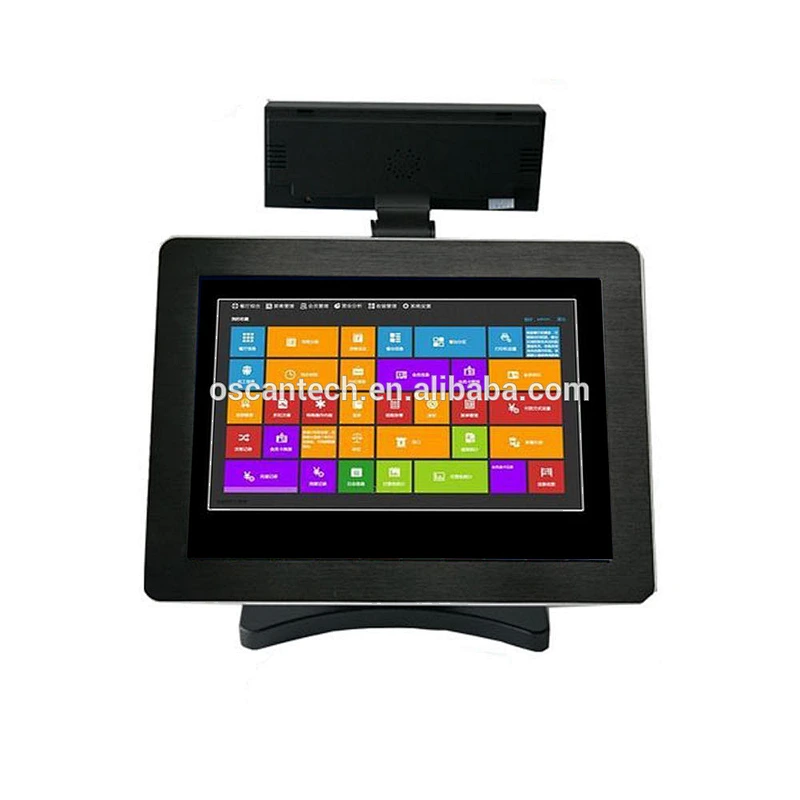 Touch Screen POS Electronic Cash Register For Supermarket