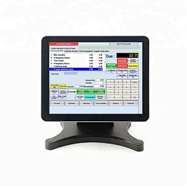 touch pos terminal 12 inch all in one pos system pc case