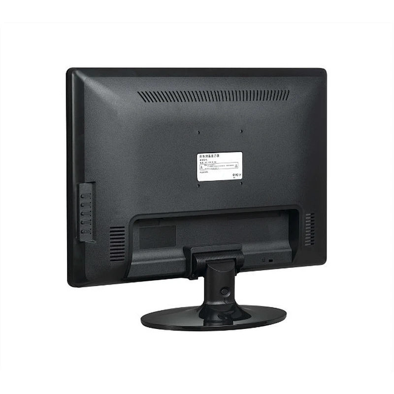 1440*900p HD DVI VGA input 19 inch LCD monitor with menu buttons