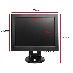 12.1 inch indoor use professional broadcast monitor with images reversing function