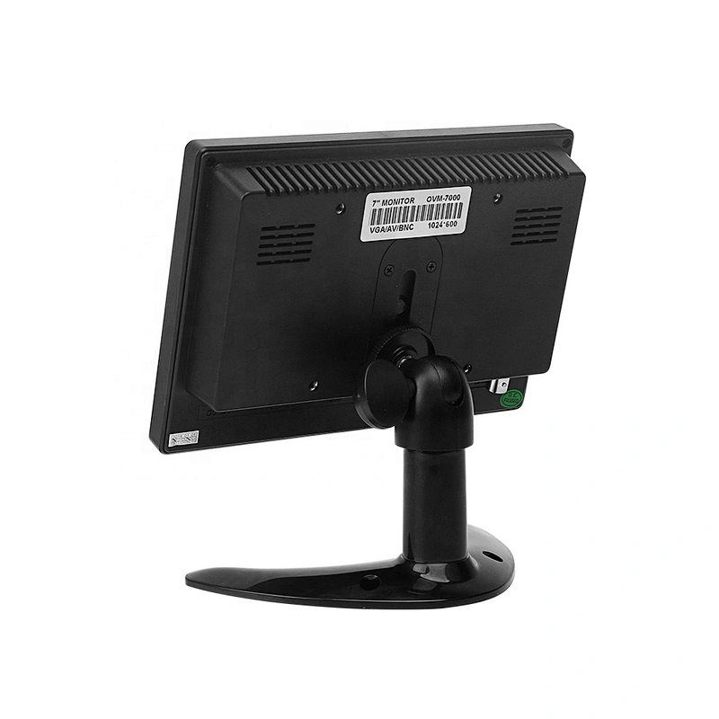 7 inch Portable TFT HD Computer Screen Monitor for Laptop ; TV LCD Monitor- IPS 1024x600 Video Audio Inputs