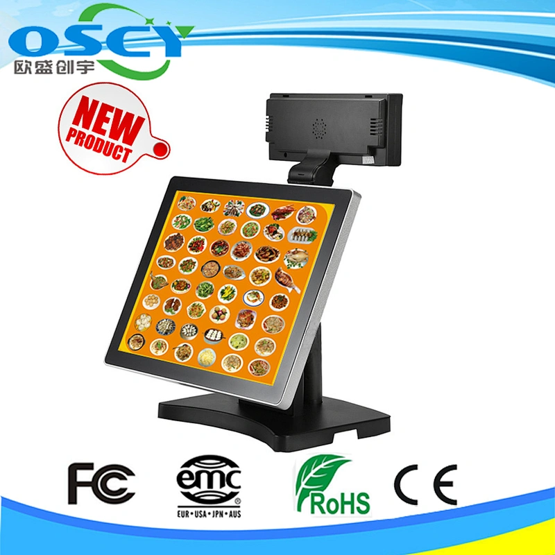 15 inch Touchscreen restaurant pos system/ AIO Pos/ALL IN ONE PC