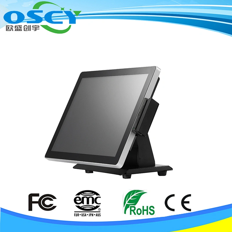 15 inch cash register/pos system/ touch POS all in one PC/pos terminal for supermarket, restaurant, store.