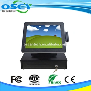 All-in-One Touch Screen restaurant/ Glossy/ hotel POS System
