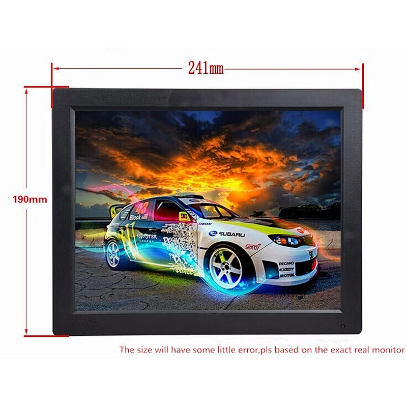 10 inch led lcd tft Monitor with VGA input, mini computer monitor