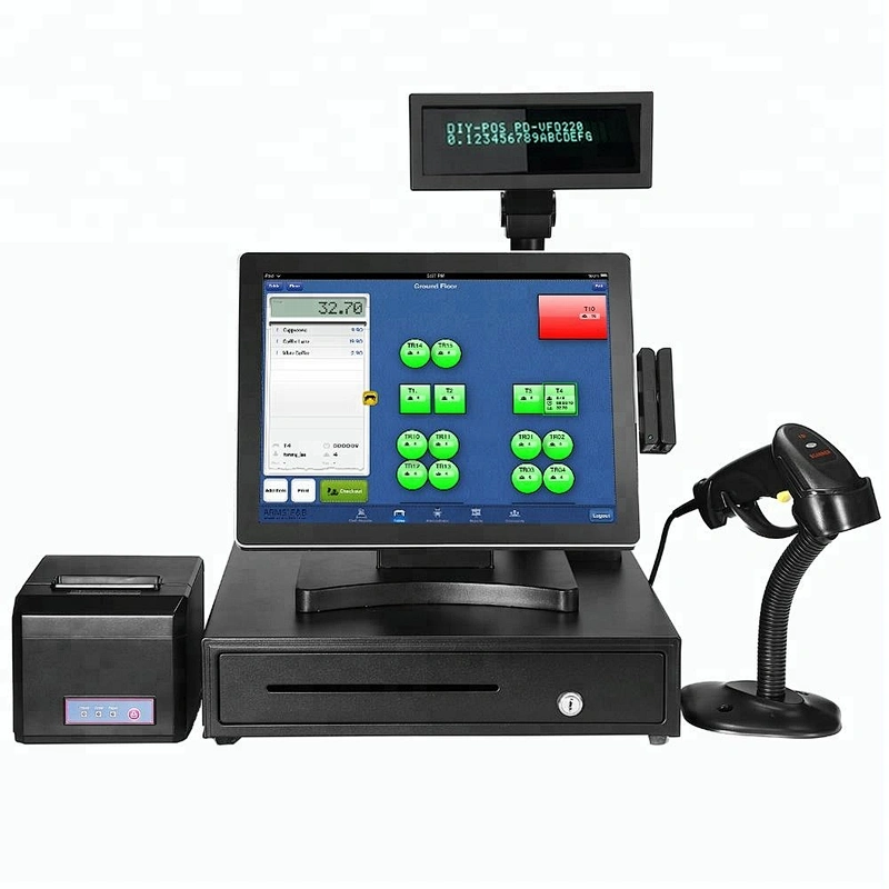 Wifi All Tablet Retail One Parts Win10 Pc Touch Fanless True Flat 15 Inch Pos Terminal point of sale