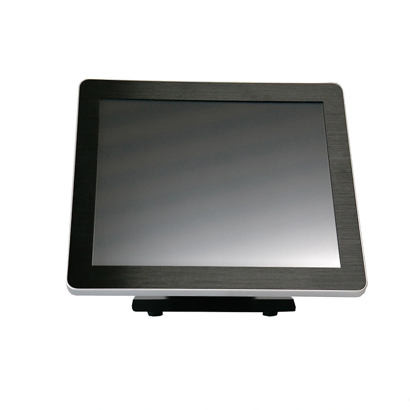 Computers small size 17 inch POS magnetic card machine with barcode scanner