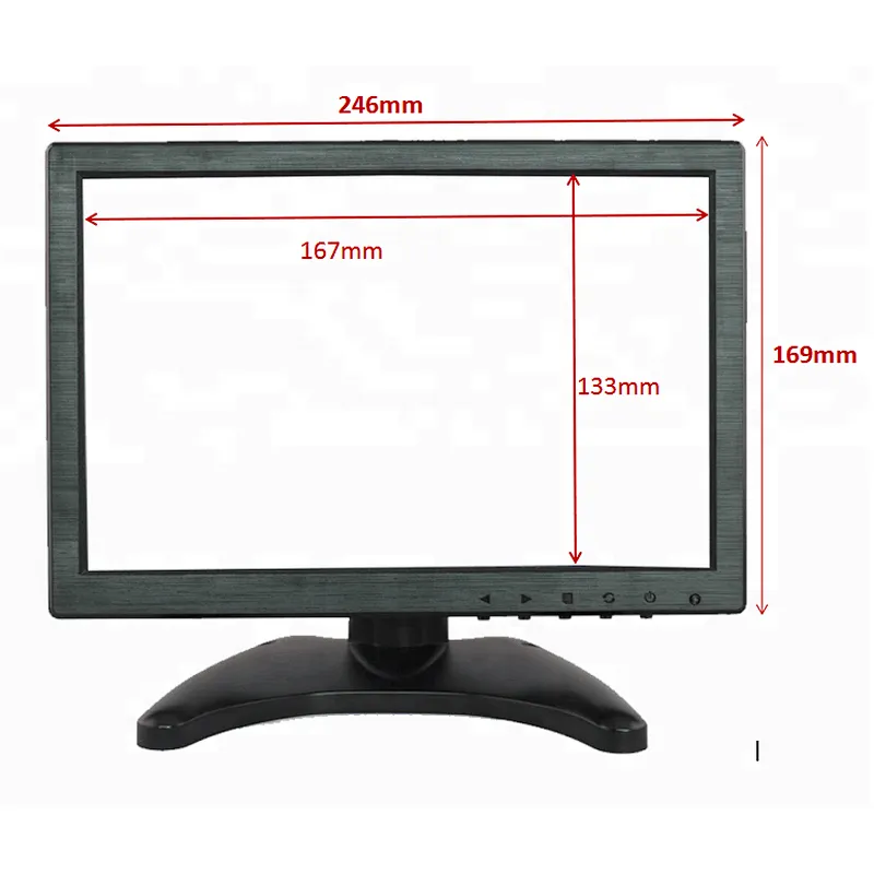 frameless touch screen color wide lcd pos system 10