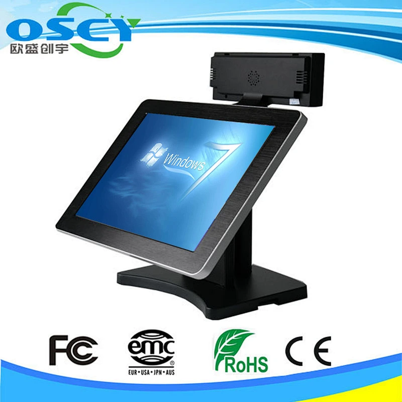 pos machine and receipt printer 15 inch handheld pos terminal cashier machine