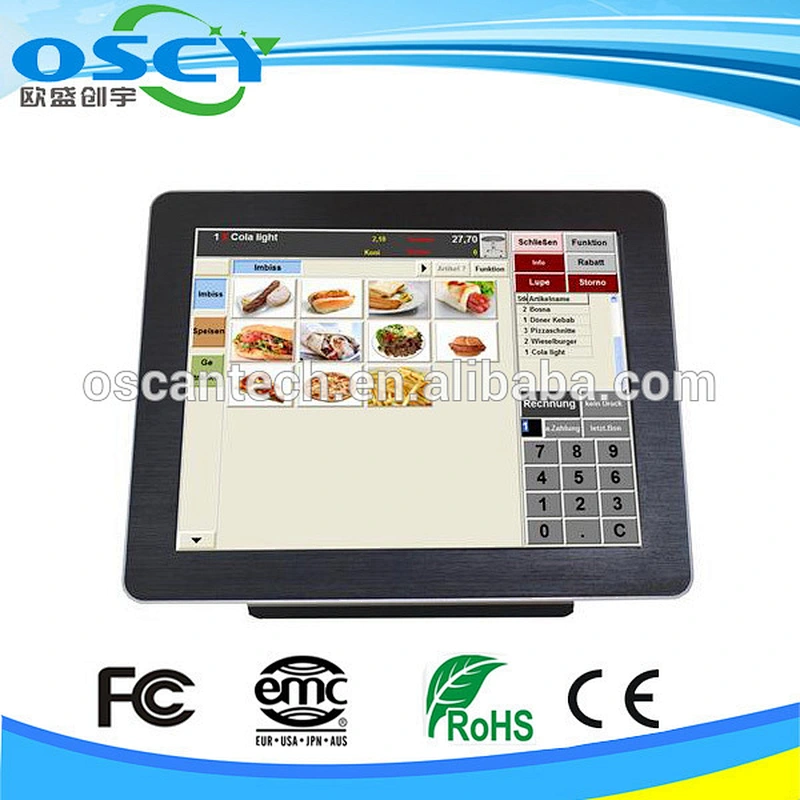 Full function All-in-one 15inch POS Terminal, point of sale