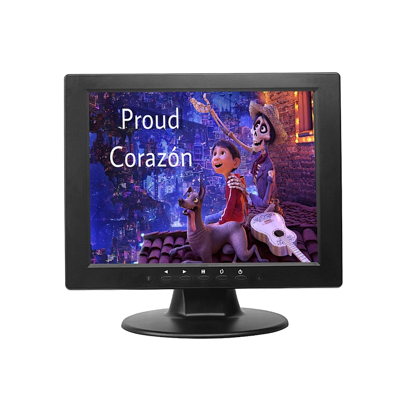 10.4 inch LCD Monitor 800 x 600 Screen HD VGA Display Audio