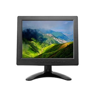 8 inch tft lcd touch screen monitor panel usb bnc rs232 vga input 8inch with touchscreen