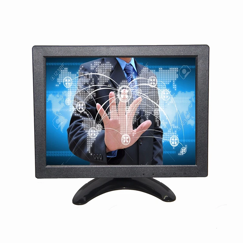 10 inch touch screen car monitor with hd input pos lcd touch screen monitor