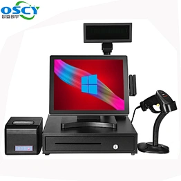 High Quality Touch screen Windows/Linux support 15 inch touch pos terminal